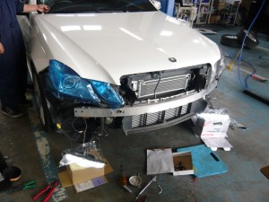 作業中