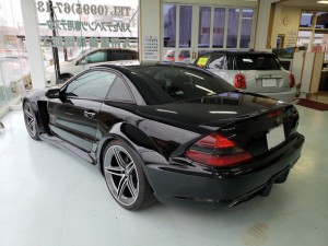 ベンツSL65 ブラックシリーズ